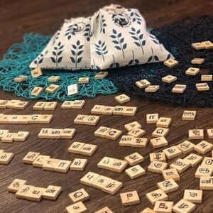 Tamil Scrabble Tiles | Tamil Learning Resources | Vaaranam Children’s Books